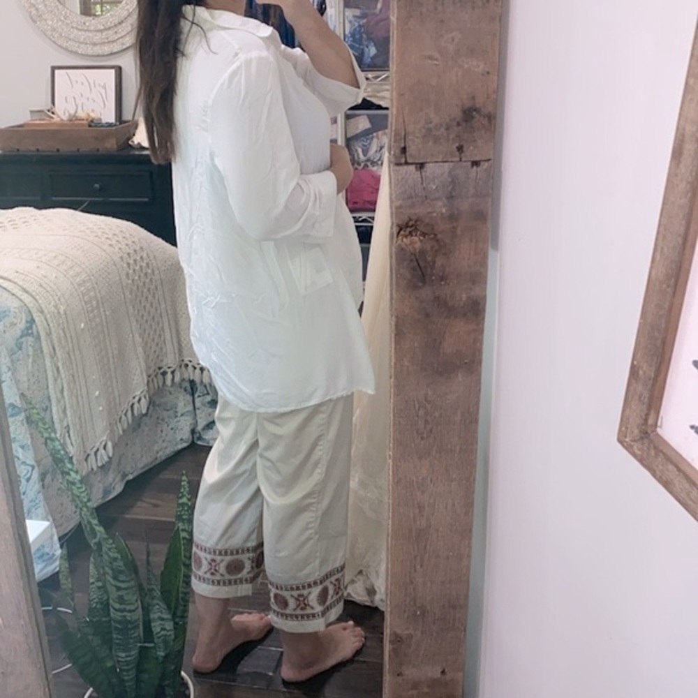 Grace Elements White Top Size Large - image 3